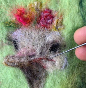 Learn To Draw With Wool - An Introduction To Needle Felting Art (IN STUDIO)